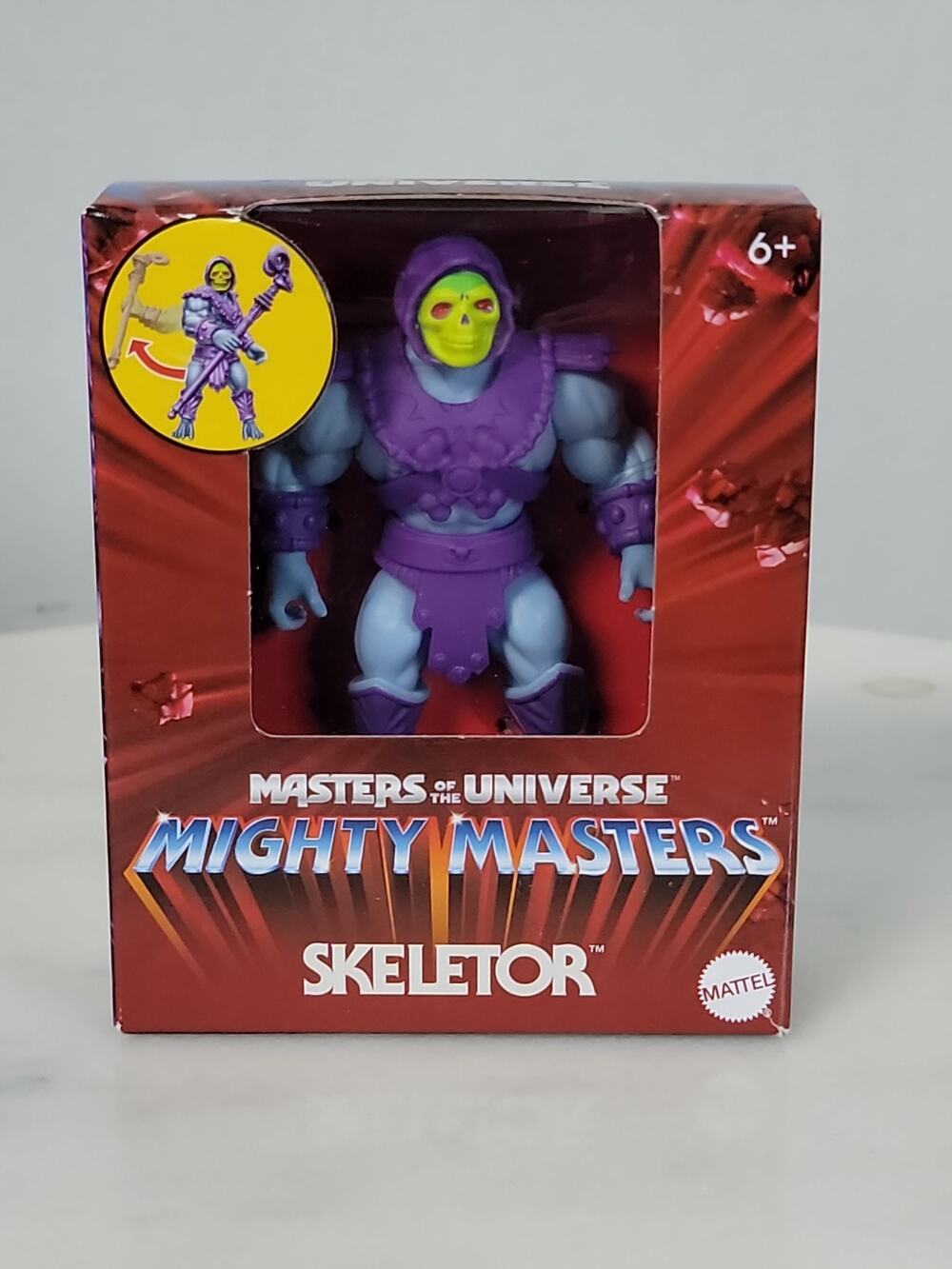 Mattel Mighty Masters Of The Universe Skeletor 3” Action Figure New MOTU 💀💀